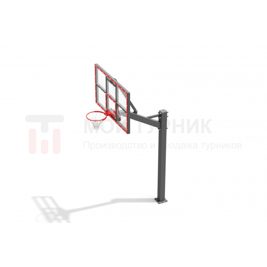 Изображение товара: Стойка баскетбольная с щитом и кольцом W-031